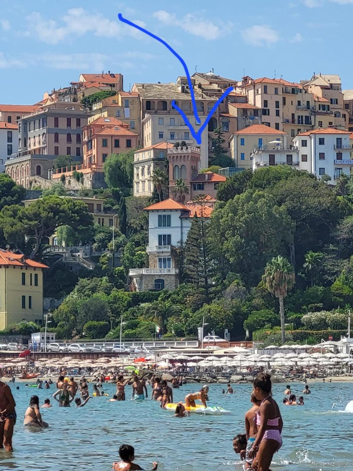 The Shell - New Interior Look But Same Old Charme 200Mt From The Sea With Garden And Parking Nearby Appartement Imperia Buitenkant foto